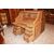 Scrivania a rullo americana di inizio 1900 in legno di rovere