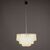 Lampada a Soffitto con Pendenti in Vetro