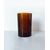 Vaso in vetro di Murano ambra