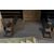 AL319 - Coppia di alari con sfingi, epoca '800, misure cm L 12 x H 20 x P 46