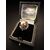 Anello  con  Perla  " GOLD "  e   Diamanti  