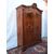 ARMADIO IN NOCE PIEMONTESE  A DUE PORTE EPOCA PRIMI 800 RESTAURATO  cm L 161xP56xH254