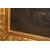 Olio su tela francese del 1800 raffigurante Bosco con coppia di Cervi