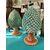 Spettacolare coppia di pigne in ceramica di Caltagirone - H 75 cm