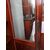 LIBRERIA IN MOGANOSTILE LUIGI FILIPPO A DUE PORTE EPOCA 800 RESTAURATA  cm L 127x36xH218