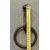 Coppia di anelli in ferro forgiato diametro 10 cm