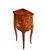 Tavolino Comodino Francese del 1800 Riccamente intarsiato in legno di Bois de Rose stile Luigi XV