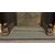 AL318 - Coppia di alari con sfingi, epoca '800, misure cm L 10 x H 17 x P 37