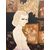 Olio su tela Gianni Longinotti, Madame in Atelier, 1991 mis 71x64 cm
