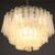 Lampada a Soffitto con Pendenti in Vetro