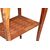 Tavolino Francese stile Luigi XV Riccamente Intarsiato con Cassettino del 1800