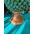Spettacolare coppia di pigne in ceramica di Caltagirone - H 75 cm