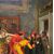 Vincenzo Colleoni (Attivo a Venezia nella seconda metà del XIX sec.) - Scena di interno con personaggi in maschera.