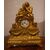 Parigina del 1800 in bronzo dorato al mercurio "Innamorati"