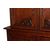 Credenza doppio corpo francese Normandia francese di fine 1700