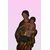 Statua in legno "Madonna con bambin Gesù" di fine 1600 inizio 1700