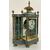 Orologio da tavolo, XX secolo, in bronzo dorato e smalto cloisonné