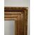 Cornice Inglese di metà 1800 dorato foglia oro 
