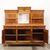 Credenza Liberty in Ciliegio Italia Fine XIX Secolo