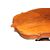 Piccolo Tavolino Biedermeier In Legno di Mogano e Piuma di Mogano metà 1800