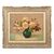 Quadri Antichi, Natura Morta, Vaso Di Fiori Di Rose, Epoca Novecento, Art Deco. (QF640)