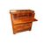 Comò Nord Europa stile Biedermeier con ribalta in mogano del 1800