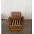 Coppia di poltrone in legno e rattan