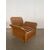 Coppia di poltrone in legno e rattan