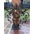grande applique in metallo dorato cm. 95 x 60