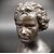 Busto, scultura Beethoven, Manifattura Signa, epoca 1900 