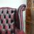 Poltrona chesterfield queen anne inglese originale nuova 