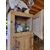 Ghiacciaia firmata Nature design in legno di abete antico massello - H 175 cm