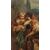 PICCOLO QUADRO CON SCENA DI GENERE FINE DEL XVIII SECOLO