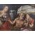 Lot e le figlie , scuola italiana del Secolo XVII - Cornice coeva