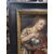 Lot e le figlie , scuola italiana del Secolo XVII - Cornice coeva