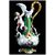 Coppia di sontuose brocche del 1800 in porcellana Sevres verde smeraldo con decori floreali