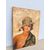 Antico dipinto olio su tela fine '800, raffigurante scugnizzo napoletano 64x47 cm
