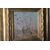 Antico dipinto di fine 800 di scuola Impressionista . Paesaggio firmato . Cornice dorata. Mis 42 x 42 