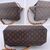 LOUIS VUITTON Borsa a Mano in Tela Col. Marrone Rivoli M