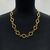YVES SAINT LAURENT Collana Vintage in Metallo Col. Oro Arty