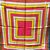 YVES SAINT LAURENT Foulard Vintage in Seta Col. Multicolore