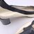 CHANEL Scarpe con Tacco in Pelle Lucida Col. Bianco Slingback 40