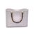 GUCCI Borsa Shopper Vintage in Pelle Col. Bianco Diana Bamboo M