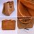 PRADA Borsa Shopper in Tela Col. Arancione Canapa M