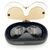 PORSCHE DESIGN Occhiali da Sole Vintage in Metallo Col. Nero Foldable 5626