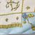 HERMES Foulard Vintage in Seta Col. Blu Carre 90