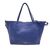 VALENTINO GARAVANI Borsa Shopper in Pelle Col. Blu Rockstud M