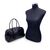 PRADA Borsa a Mano in Pelle Col. Nero Bowling Bag M