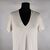 La Mendola Vestito Vintage in Seta Col. Bianco Kaftan