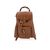 GUCCI Zaino Vintage in Pelle Col. Beige Bamboo S